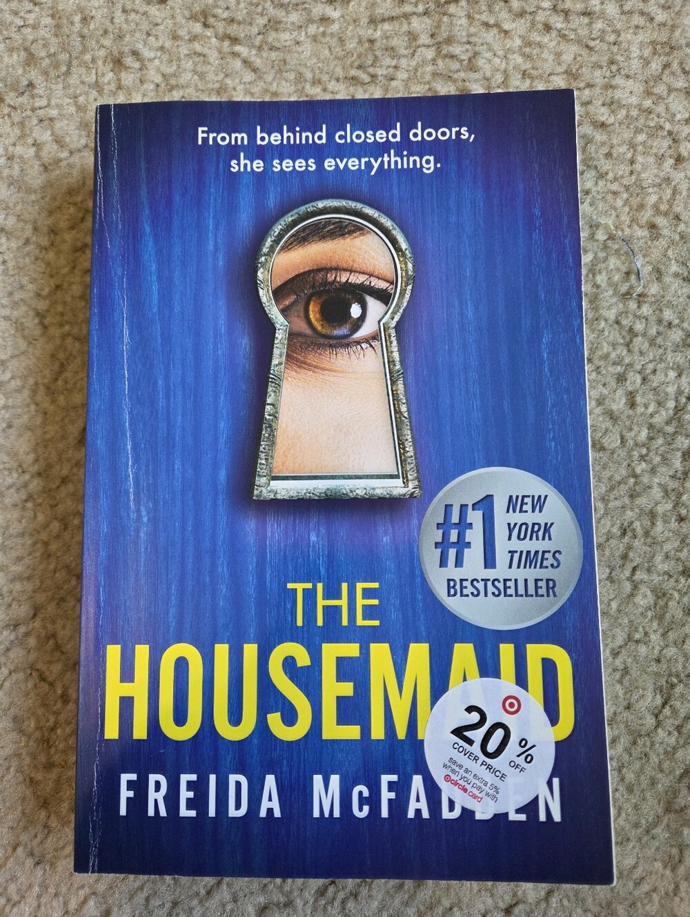 The Housemaid" by Freida McFadden Paperback